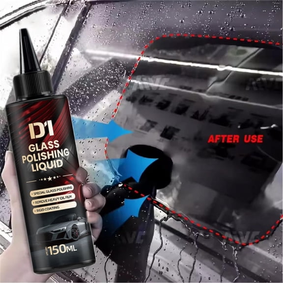 Car Windshield Scratch Remover, Expert Glass Polishing Solution for Auto Glass Crack Repair, Diy Car Scratch Removal Tool