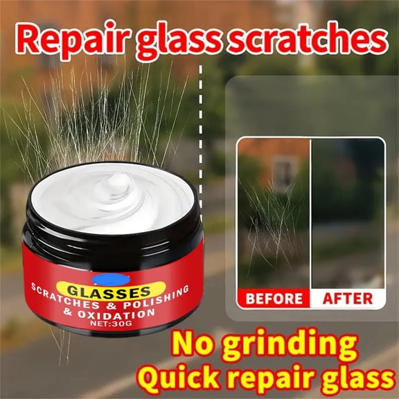 Car Windshield Scratch Repair Wax, Paint Deep Repair Repair Tool Polishing Wax, Glass Scratch Remover