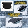 thumbnail image 1 of Car Windshield Snow Cover Ice Guard, Thickened Oversized Auto Sun Shade Protector for Front Window, All Weather Vehicle Sunshade for Cars Trucks BlackC, 1 of 4