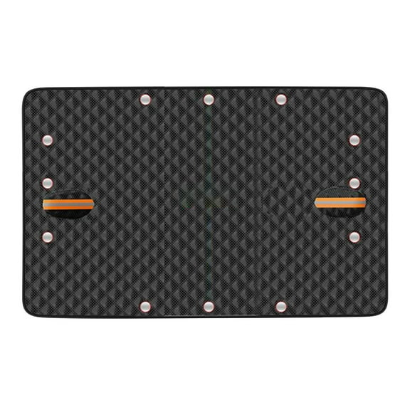 Car Windshield Snow Ice Cover with 3 Layers Protection, Windshield Snow Ice Cover with Magnetic Edges Used for Snow Protection, Rain and Sun, Fits for Most Standard Cars & SUV(90.5*54.3inch)