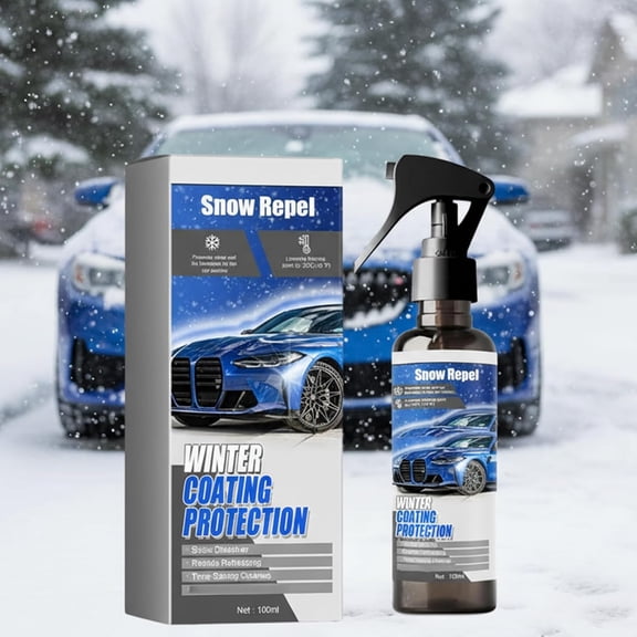 Car Windshield Snow Melting Coating Spray,Multi-Purpose Car Window Remover Snows Spray for All Cars