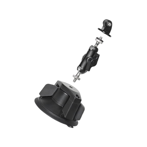 Car Windshield Suction Mount Holder Adjustable Angle for Action 6 Camera Strong Grip Stable Recording During Drive