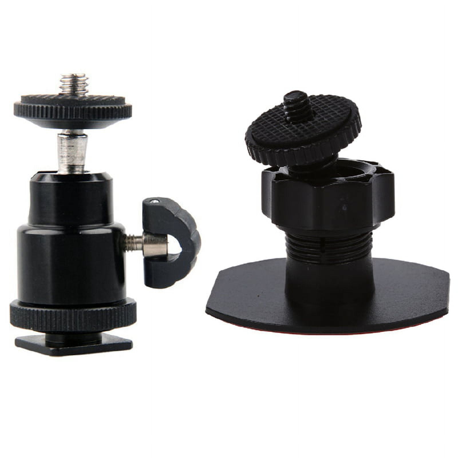 Car Windshield Suction Mount Tripod Holder with Mini Ball Head 1/4inch