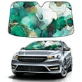 thumbnail image 1 of Car Windshield Sun Shade For Front Window Abstract Painting Foldable Vehicle Windshield Car Sun Visor Covers Automotive Window Protector Car Camping Privacy Sun Blocker, 1 of 1