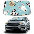 thumbnail image 1 of Car Windshield Sun Shade For Front Window Dogs Foldable Vehicle Windshield Car Sun Visor Covers Automotive Window Protector Car Camping Privacy Sun Blocker, 1 of 1