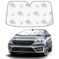 thumbnail image 1 of Car Windshield Sun Shade For Front Window Elephant Foldable Vehicle Windshield Car Sun Visor Covers Automotive Window Protector Car Camping Privacy Sun Blocker, 1 of 1