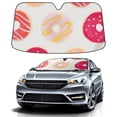 thumbnail image 1 of Car Windshield Sun Shade For Front Window Food Donut Foldable Vehicle Windshield Car Sun Visor Covers Automotive Window Protector Car Camping Privacy Sun Blocker, 1 of 1