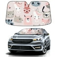 thumbnail image 1 of Car Windshield Sun Shade For Front Window Foundation Various Animal Foldable Vehicle Windshield Car Sun Visor Covers Automotive Window Protector Car Camping Privacy Sun Blocker, 1 of 1