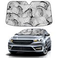 thumbnail image 1 of Car Windshield Sun Shade For Front Window Horse Foldable Vehicle Windshield Car Sun Visor Covers Automotive Window Protector Car Camping Privacy Sun Blocker, 1 of 1