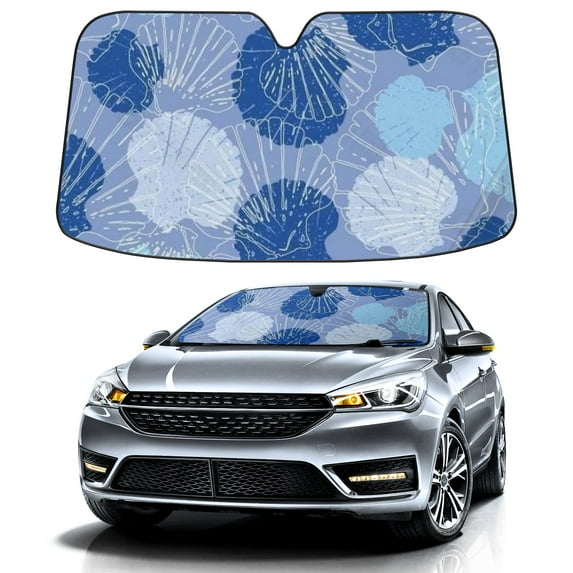 Car Windshield Sun Shade For Front Window Leaf Foldable Vehicle Windshield Car Sun Visor Covers Automotive Window Protector Car Camping Privacy Sun Blocker