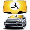 thumbnail image 1 of Car Windshield Sun Shade For Front Window Unnamed Foldable Vehicle Windshield Car Sun Visor Covers Automotive Window Protector Car Camping Privacy Sun Blocker, 1 of 1