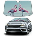 thumbnail image 1 of Car Windshield Sun Shade For Front Window Water Bird (2) Foldable Vehicle Windshield Car Sun Visor Covers Automotive Window Protector Car Camping Privacy Sun Blocker, 1 of 1