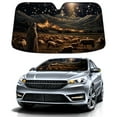 thumbnail image 1 of Car Windshield Sun Shade for Front Window Farms Sheep Jesus Foldable Vehicle Windshield Car Sun Visor Covers Automotive Window Protector Car Privacy Sun Blocker, 1 of 5
