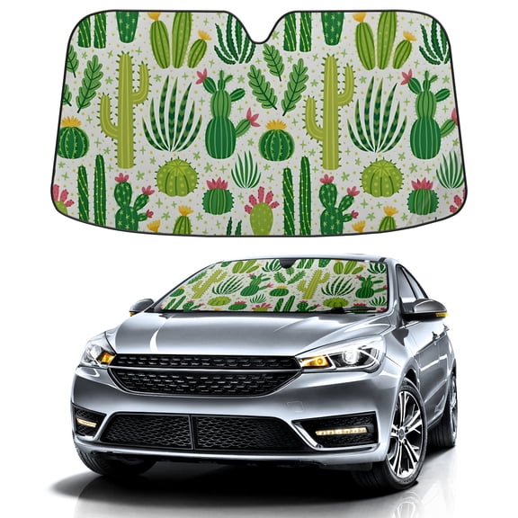 Car Windshield Sun Shade For Front Window Foldable Vehicle Windshield Car Sun Visor Covers Automotive Window Protector Car Camping Privacy Sun Blocker