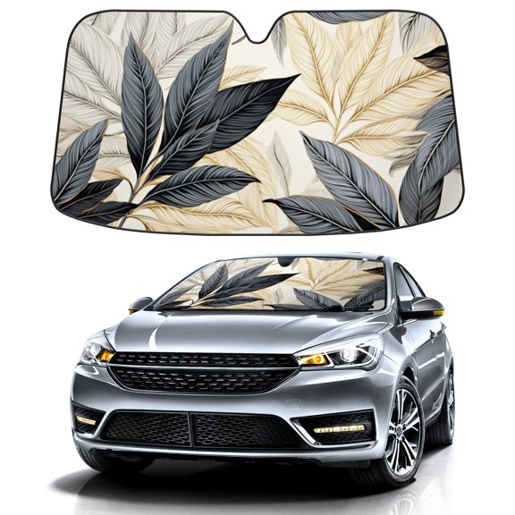 Car Windshield Sun Shade For Front Window Foldable Vehicle Windshield Car Sun Visor Covers Automotive Window Protector Car Camping Privacy Sun Blocker