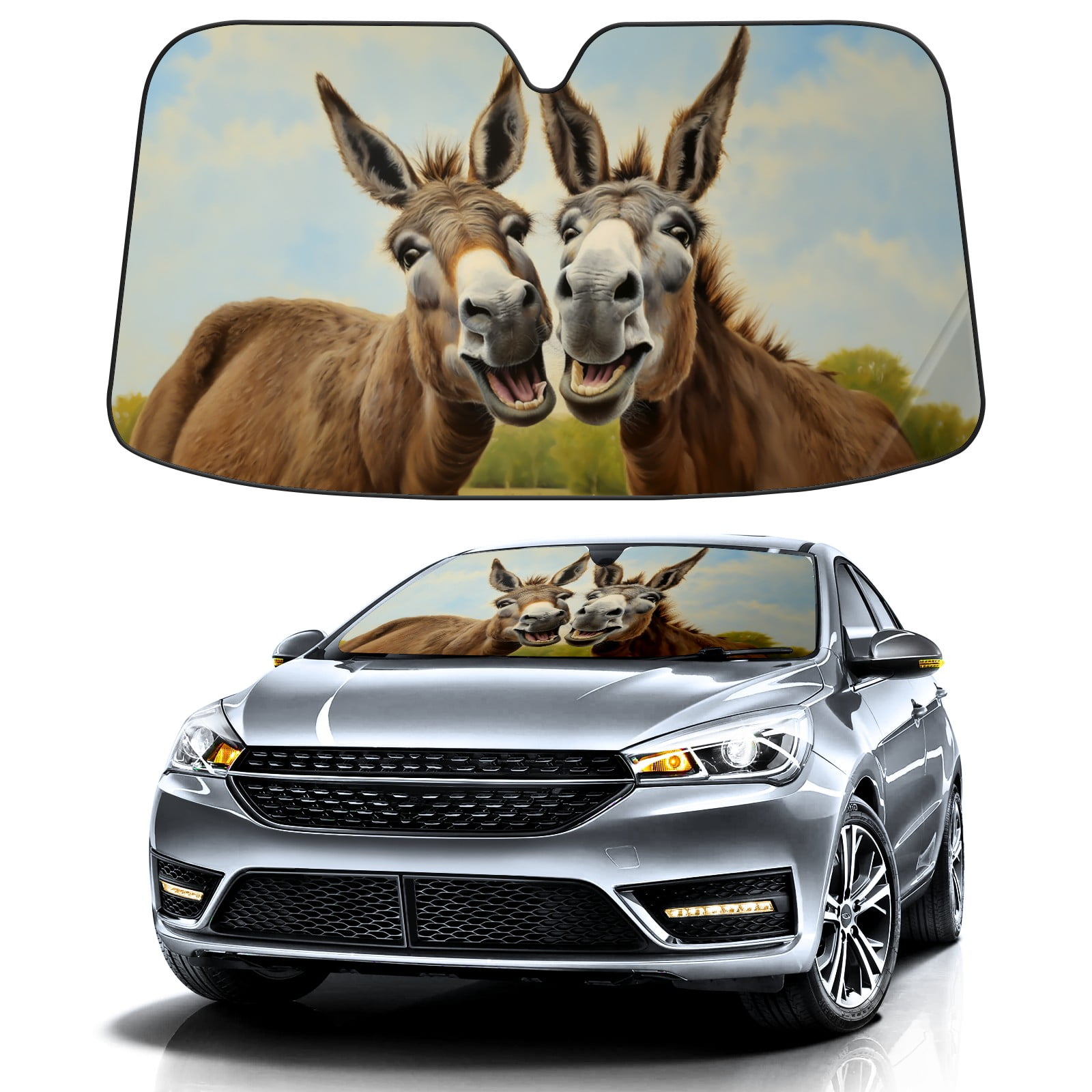 Funny sunshade discount