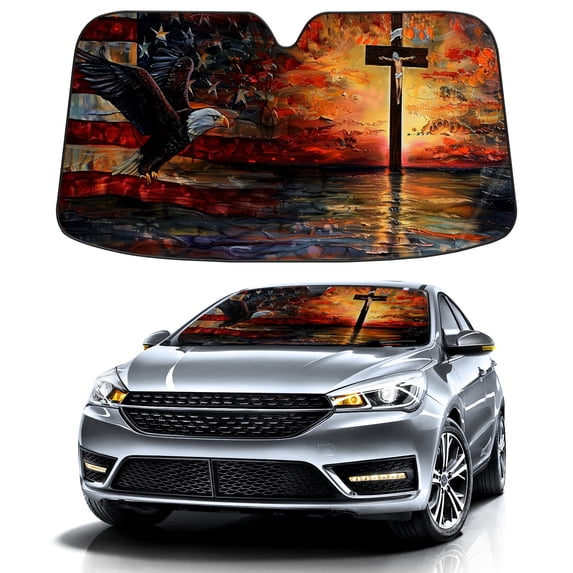 Car Windshield Sun Shade Funny for Car Front Window Foldable Car Sunshade Windshield | Vehicle Car Sun Visor UV Rays &Heat Blocker Covers Auto Window Protector