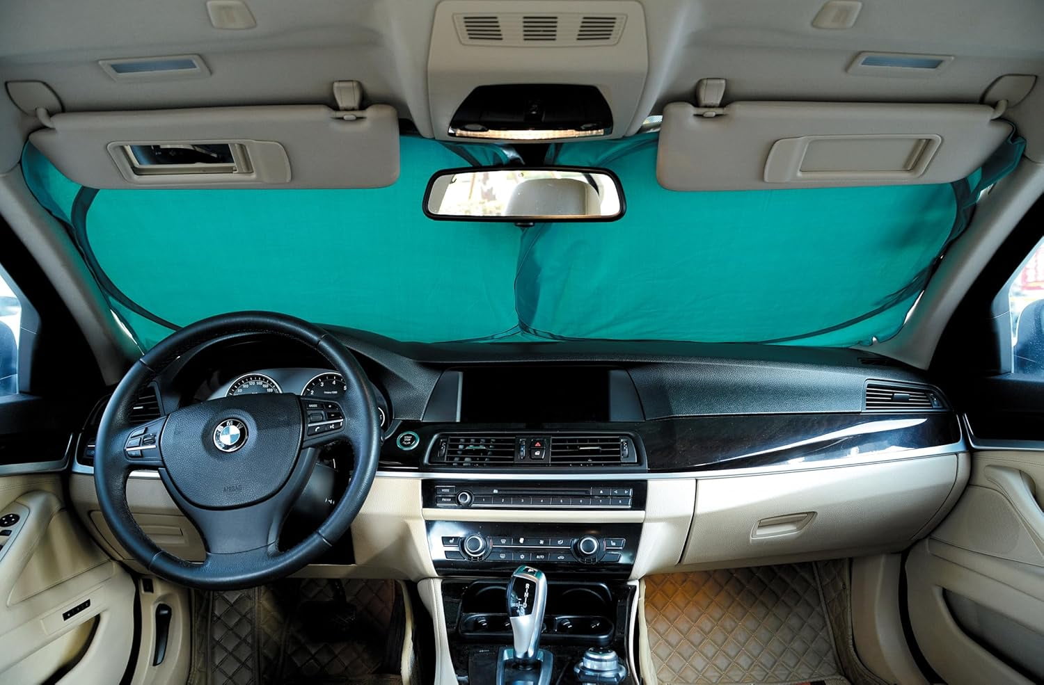 Bayside 21 Car Windshield Sun Shade Reflective Sunshade Keep Interior ...