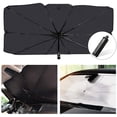 thumbnail image 1 of Car Windshield Sun Shade UV Rays and Heat Sun Visor Protector Foldable Reflector Windshields Umbrella, 1 of 6