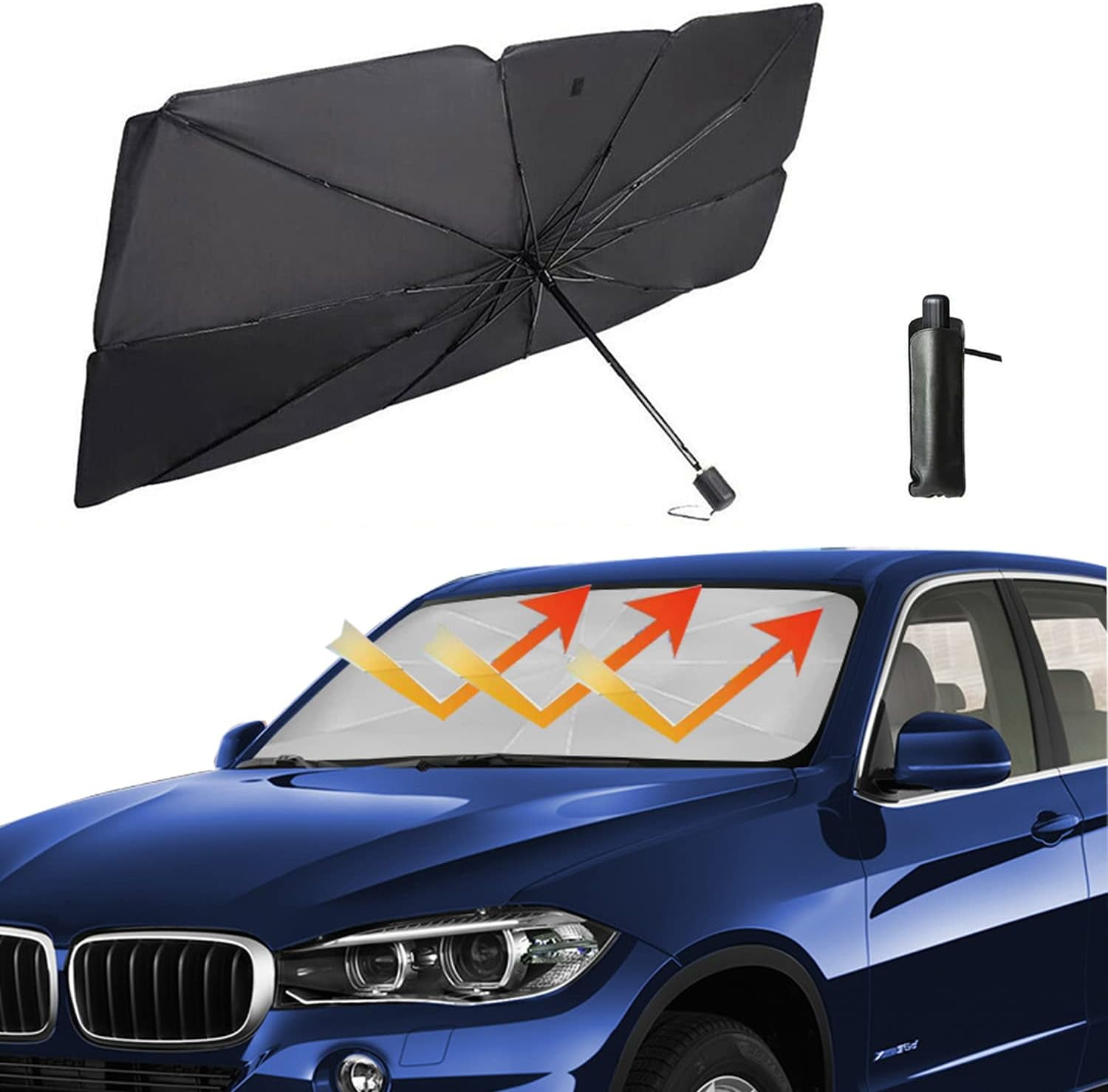 Car Windshield Sun Shade Umbrella car Shade Front Windshield Cover Sun