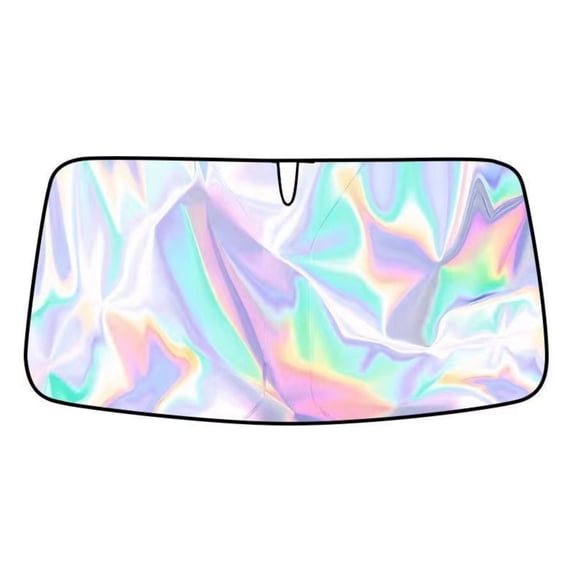 Car Windshield Sun Shade, Windshield Sun Shade for Heat Blocking & Interior Protection, Foldable Cars Window Shades Front Windshields with Storage Pouch