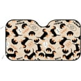 thumbnail image 1 of Car Windshield Sunshade Blocks Dachshund Cute Dog Sun Visor Protector Foldable Sun Shield For Vehicle Car Truck SUV Van 55x27.5 inches Keep Vehicle Cool, 1 of 6