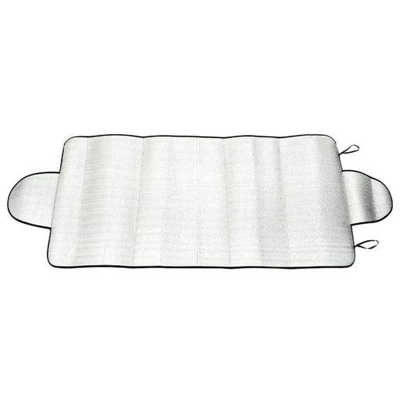 Car Windshield Sunshade Cover, Lightweight Auto Sun Visor Cover, Windshield Blocker & Protector Shade for Card RV SUV, 27.56" X 59.06"