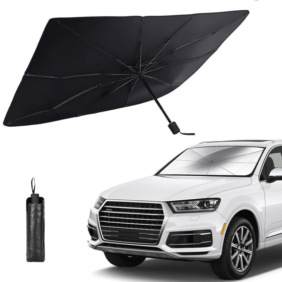 Car Windshield Sunshade for Sun Protection and Heat insulation Summer Car Sunshade Foldable Car Front Window Heat Insulation Cover Compatible with Two door two seater Mini Model