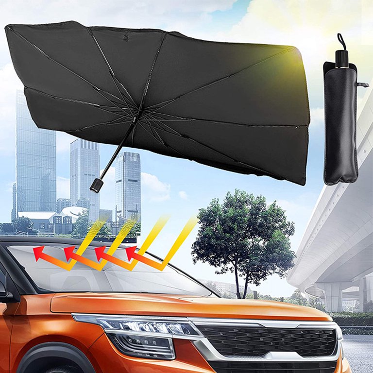 Car Sunshade Umbrella Front Window Foldable Sun Shade for Peugeot 308  Custom Logo Auto Windshield Parasol Protection Accessories - AliExpress