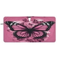 thumbnail image 1 of Car Windshield Sunshade with Ring - Foldable UV Protection Sun Shade for Front/Back Window, Heat Insulation,A Butterfly, 1 of 6