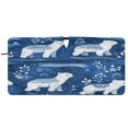thumbnail image 1 of Car Windshield Sunshade with Ring - Foldable UV Protection Sun Shade for Front/Back Window, Heat Insulation,Bears, 1 of 6