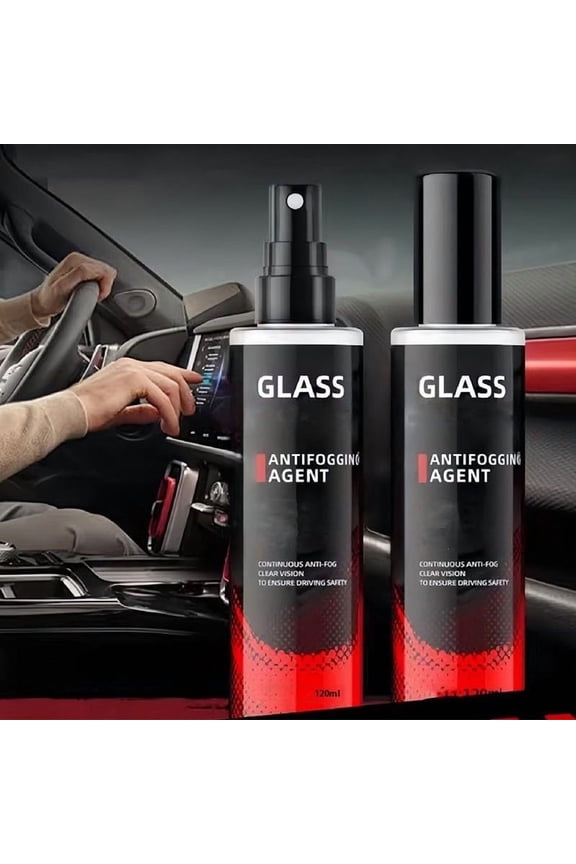 Car Windshield Treatment, Long Lasting Rain Repellent, Anti Fog Glass Coating, Visibility Enhancer Spray, Hydrophobic Glass Treatment, Safety Driving Spray, Windshield Protectant