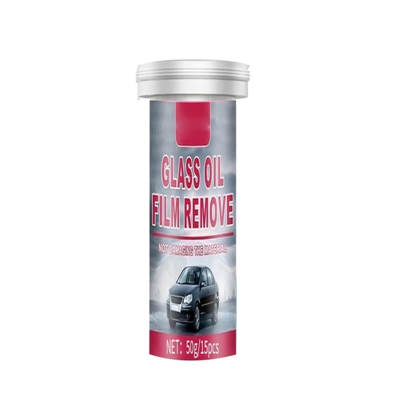 Car Windshield Washer Effervescent Tablet Oil Film Removing 15 Count