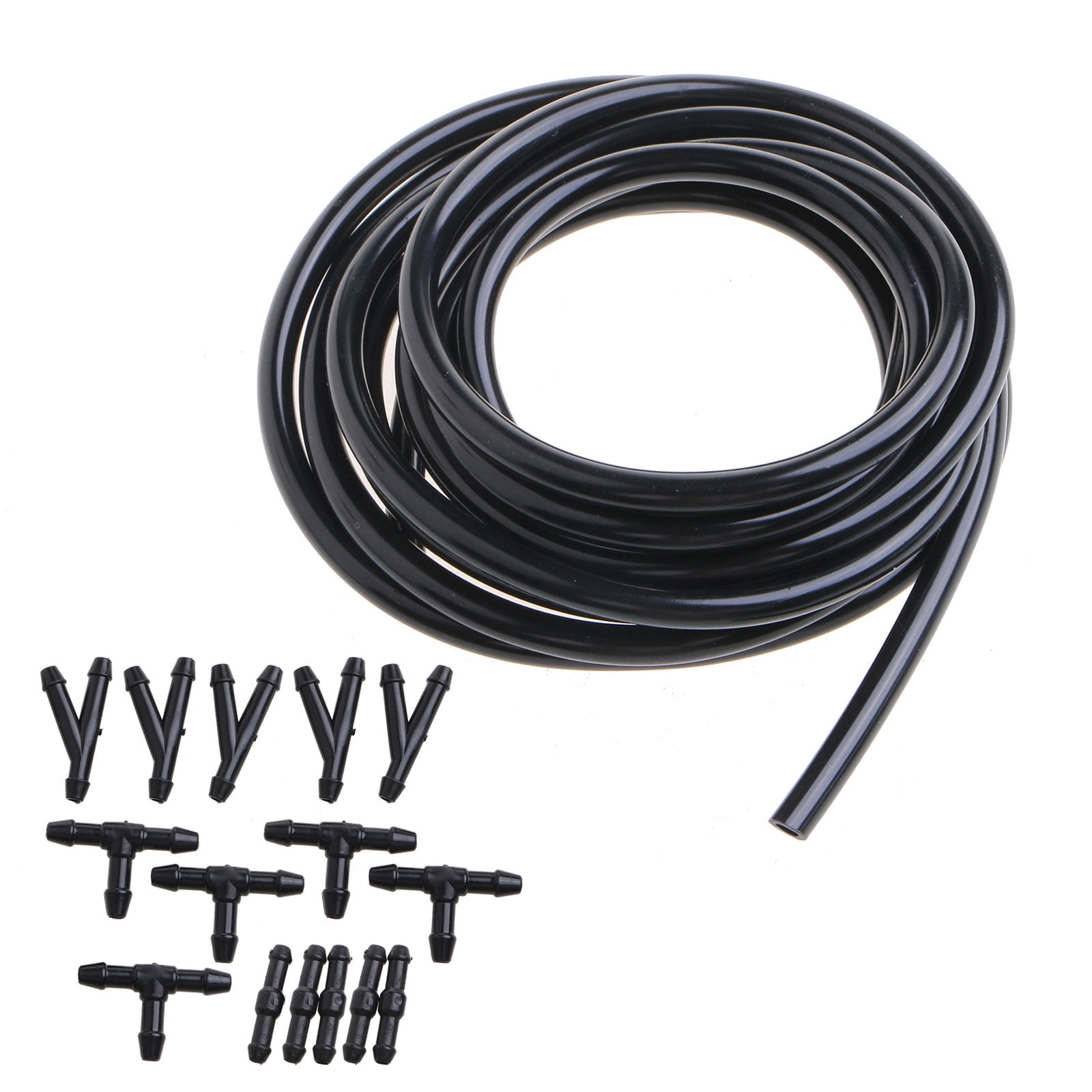 Car Windshield Washer Hose Connector Kit Universal Fluid Hose Tube