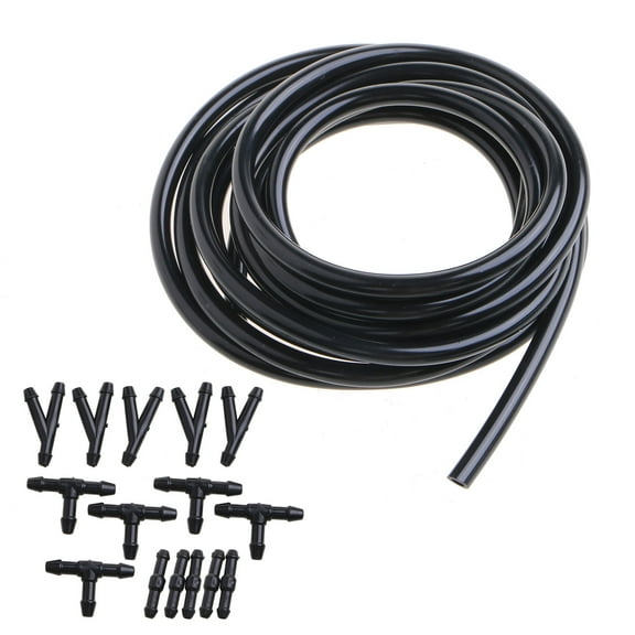 Car Windshield Washer Hose Connector Kit Universal Fluid Hose Tube Replacement Jet Spray Wiper Nozzle Connect Water Pump