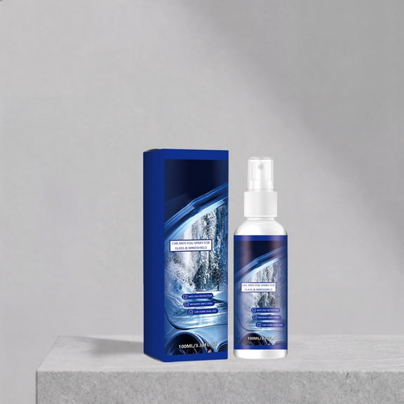 Car Windshield Water Coating Spray, Streak Free Clear Defogger for Windows and Rearview Mirror