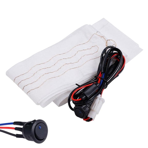Car Winter Universal Heated Steering Wheel Cover DIY Heater War✨g Hand Kits R0K5