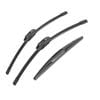 Car Wiper for Mitsubishi Outlander 2007-2012 Front Rear Windshield Windscreen Wiper Blade Rubber Accessories 24" + 21" 12" 2007 2008 2009 2010 2011 2012