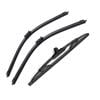 Car Wiper for Chevrolet Equinox Hatchback 2010-Onwards Front Rear Windshield Windscreen Wiper Blade Rubber Accessories 24" + 19" 12"