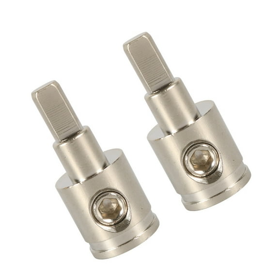 Car Wire Reducer Car Audio Wire Terminal 0GA to 4GA Power Supply Auto Audio Cable Wiring Terminal Audio System Audio Modification Multiple Amplifier Connections 2PCS