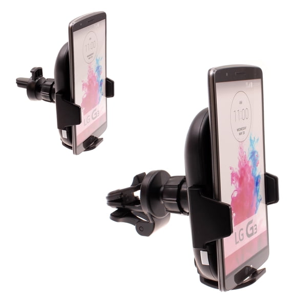 Car Wireless Charger Mount Air Vent for iPhone SE (2020)/SE (2022) - Holder Fast Charge Cradle Dock Auto Sensor 10W and 7.5W