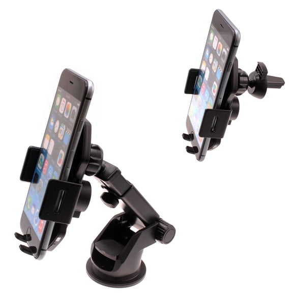 Car Wireless Charger Mount Dashboard Air Vent for Samsung Galaxy S23/FE/Plus/Ultra/S24/FE/Plus/Ultra - Holder Fast Charge Auto Sensor Dock Cradle 10W and 7.5W