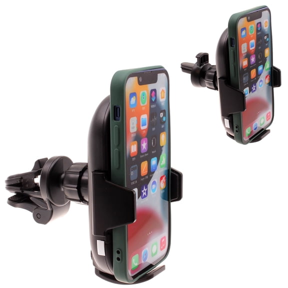 Car Wireless Charger Mount for OnePlus 12 - Air Vent Holder Fast Charge Cradle Dock Auto Sensor for OnePlus 12