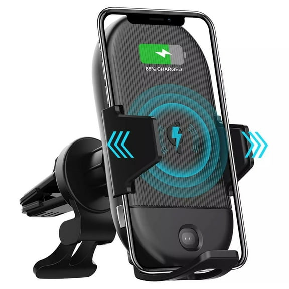 Car Wireless Charger Mount for OnePlus 9 Pro, 10 Pro Phones - Air Vent Holder Fast Charge Cradle Dock Auto Sensor for 9 Pro, 10 Pro Models