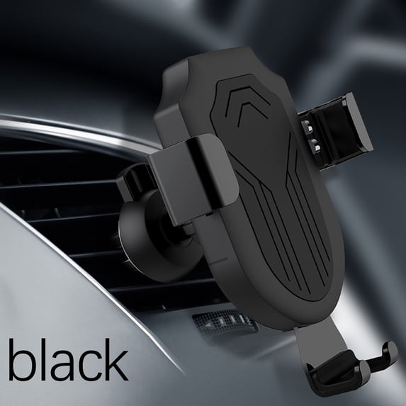 Car Wireless Charger Sensor Bracket 10W Fast Charging Auto Clamp Smartphone Stand Adjustable Mount Dashboard Air Vent for 4-6.2 Inch Phones Universal Non Slip Safe Drive