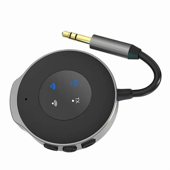 Car Wireless Fm Transmitter Wireless Audio Call 2 in 1 Built-in Microphone Audio Player Radio Adapter Bluetooth 5.3