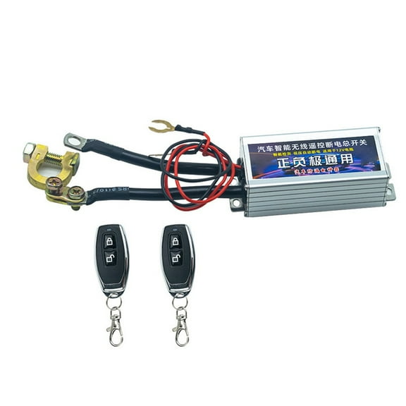 Car Wireless Remote Control Battery Disconnect Main Switch Cut Off Isolator