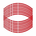 thumbnail image 1 of Car and Decals | Red Segmented Waterproof for Rims, Automotive Accessories for Cars Motorcycles Atvs, 1 of 3