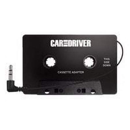 Car and Driver - Car Cassette Deck Digital Audio Adapter with 3.5mm AUX plug - Black