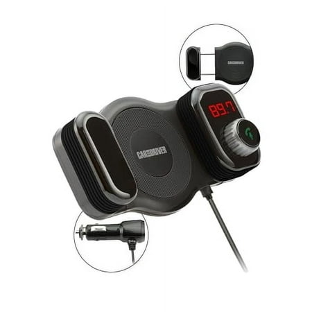 Car and Driver - Vent Mount Bluetooth FM Transmitter - Black